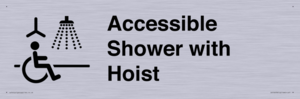 Accessible Shower with Hoist